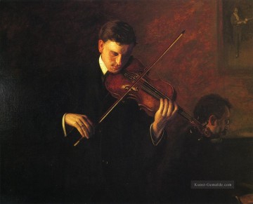 Musik Realismus Porträts Thomas Eakins Ölgemälde